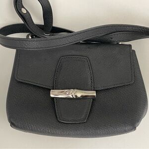 Longchamp small Roseau leather crossbody bag